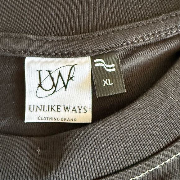 Unlike Ways Isaiah 55:8 Graphic Tee Black XL NWT - Picture 6 of 7